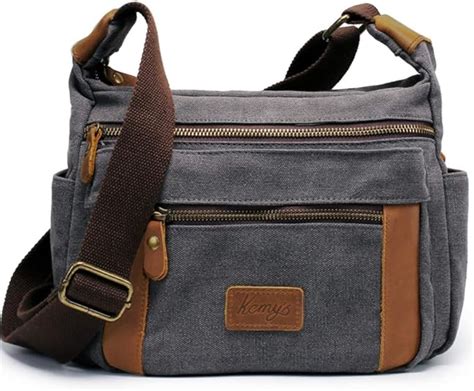 canvas crossbody travel bag